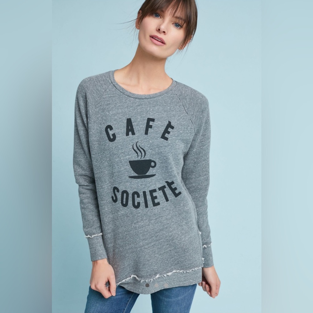 Sol Angeles Cafe Society Graphic Pullover